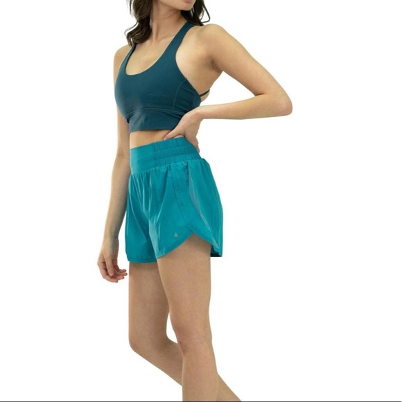 balance athletica tie dye shorts